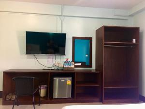 TV o dispositivi per l'intrattenimento presso Chat House Soi 18 Mithuna Chiangrai