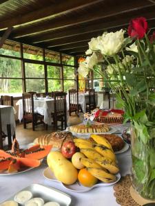 Comida in lodge ou em algum lugar perto