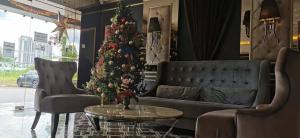 Istumisnurk majutusasutuses Hermess Hotel Johor