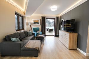 Et opholdsområde på Apartament City Center Premium - Luxury Standard