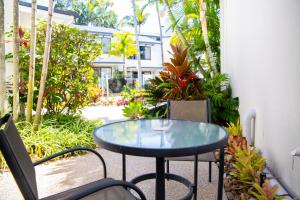 En balkong eller terrasse på 2 Bedroom Renovated Townhouse, Walk to Noosa River