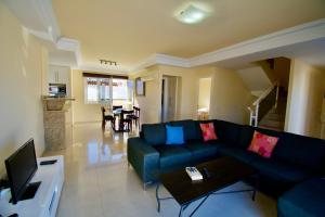 A television and/or entertainment centre at Villa Lovisi