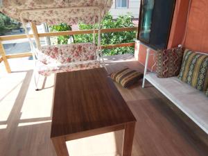 Гостиная зона в izmir Tatil Evi Beach Resort Seferihisar