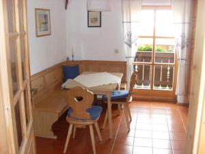 Χώρος καθιστικού στο Ferienwohnung Schartner