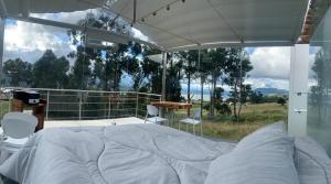 Příroda nedaleko luxury tent