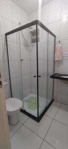 Koupelna v ubytování Residencial Portal da Praia + 18 fotografií