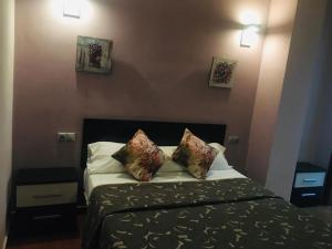 Postel nebo postele na pokoji v ubytování Hotel Almoradi