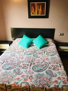 Postel nebo postele na pokoji v ubytování Hotel Almoradi