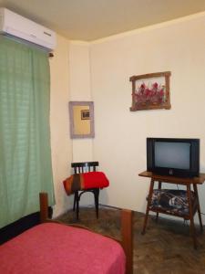 TV/trung tâm giải trí tại Hostel en rosario