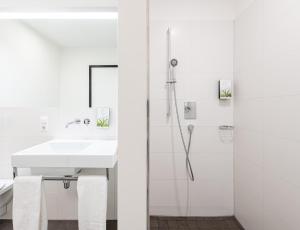 Kúpeľňa v ubytovaní Business Motel Feldkirch
