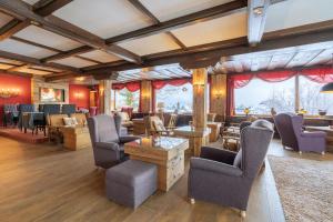 Część wypoczynkowa w obiekcie Hotel Seelos