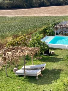 Zahrada ubytování El Lagar de los Abuelos