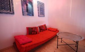 Posezení v ubytování B&B Oa6 Casa