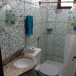 Et badeværelse på Pousada do Riacho