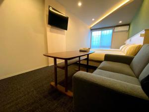 Sjónvarps- og/eða afþreyingartæki á HIZ HOTEL Gion-Shirakawa