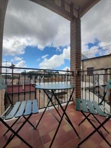 Ein Balkon oder eine Terrasse in der Unterkunft B&B InCentro