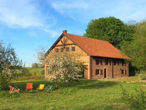 Vonkajšia záhrada v ubytovaní Spichlerz Nad Jeziorem Dadaj Mazury