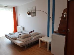 Postel nebo postele na pokoji v ubytování Balaton Rowy