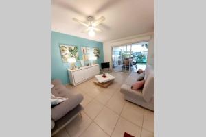 Posezení v ubytování Appartement face à la marina du marin martinique