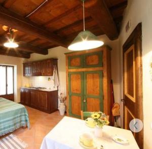 Postel nebo postele na pokoji v ubytování Agriturismo Monte Valentino