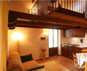 Kuchyň nebo kuchyňský kout v ubytování Agriturismo Monte Valentino