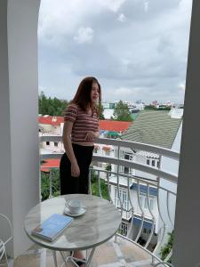 Balkón nebo terasa v ubytování Minh Minh Nam Hotel