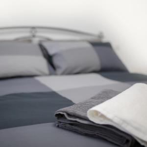 Postel nebo postele na pokoji v ubytování B&B Milena