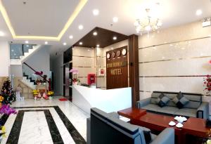 Posezení v ubytování Minh Minh Nam Hotel