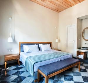Postel nebo postele na pokoji v ubytování Hotel Off