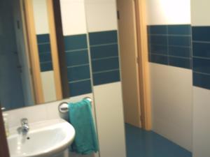 A bathroom at Pensión la Marinera