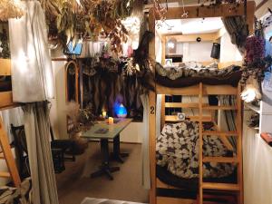 Posezení v ubytování TOP EDGE HOSTEL Koenji
