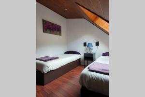 Tempat tidur dalam kamar di Dúplex a pie del telecabina de La Massana - Pal Vallnord - 642