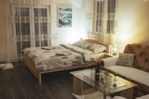 Voodi või voodid majutusasutuse Apartmani Stefan Zlatar toas
