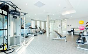 Fitness centrum a/nebo fitness zařízení v ubytování Hyatt Place Kelowna