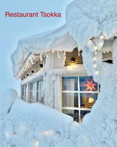 Arctic Lodges Lapland Ski in Studio, slopes, ski tracks, National Park, free Wi-Fi - Lapland Villas v zimě