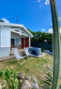 Giardino di Bungalow Palbéa supérieur avec SPA et vue mer
