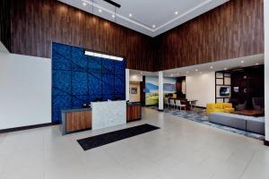 Vstupní hala nebo recepce v ubytování Hyatt Place Kelowna + 34 fotografií