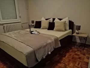 Llit o llits en una habitació de Apartment Paun