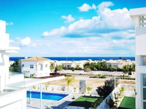 A view of the pool at Milos Lifestyle Villa 17 or nearby