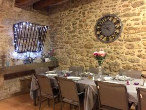 Restaurace v ubytování Clos de la Colombe