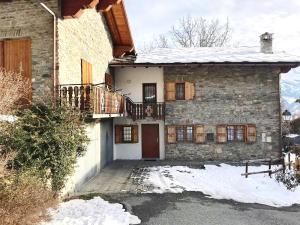 L'établissement casa vacanza Valle d Aosta en hiver