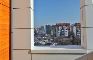 Nespecifikovaný výhled na destinaci Sofie nebo výhled na město při pohledu z hotelu