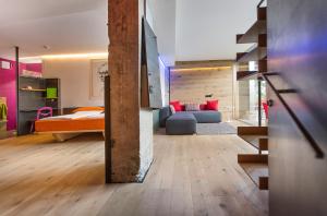 Postel nebo postele na pokoji v ubytování Ambienthotel PrimaLuna