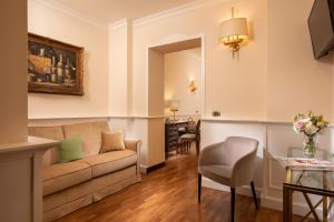 Posezení v ubytování Hotel Del Corso