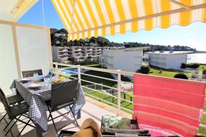 Balkón alebo terasa v ubytovaní Global Immo 2155 Almadrava Platja