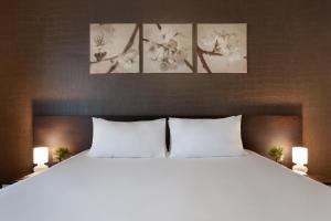 Hotel Argentoにあるベッド