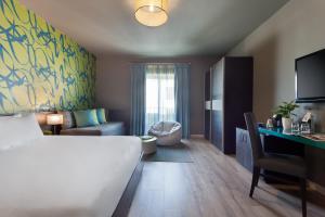 Hotel Argentoにあるベッド