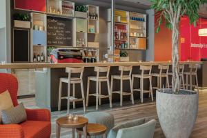 Lounge nebo bar v ubytování IntercityHotel Budapest