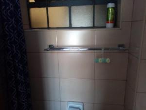 Koupelna v ubytování Kim Suites - Mvuli Studio Apartment