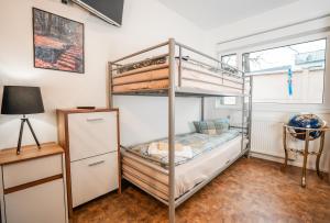 Postel nebo postele na pokoji v ubytování Motel Home Berlin